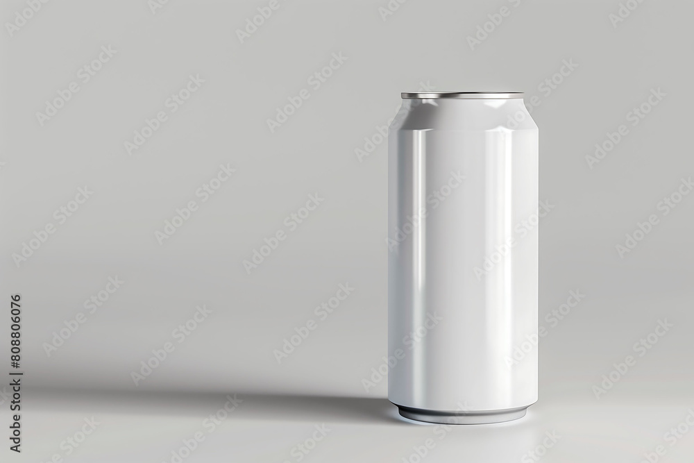 Clean Slate: Blank Aluminum Can Ready for Branding Clean Slate: Blank Aluminum Can Ready for Branding