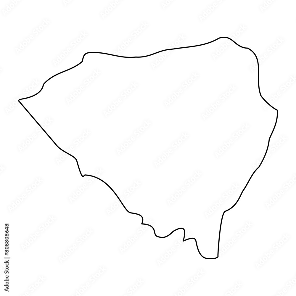 Dingli District map, administrative division of Malta. Vector illustration. Dingli District map, administrative division of Malta. Vector illustration.