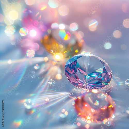 colorful diamond decorations