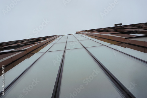 Low angle view of a modern building
