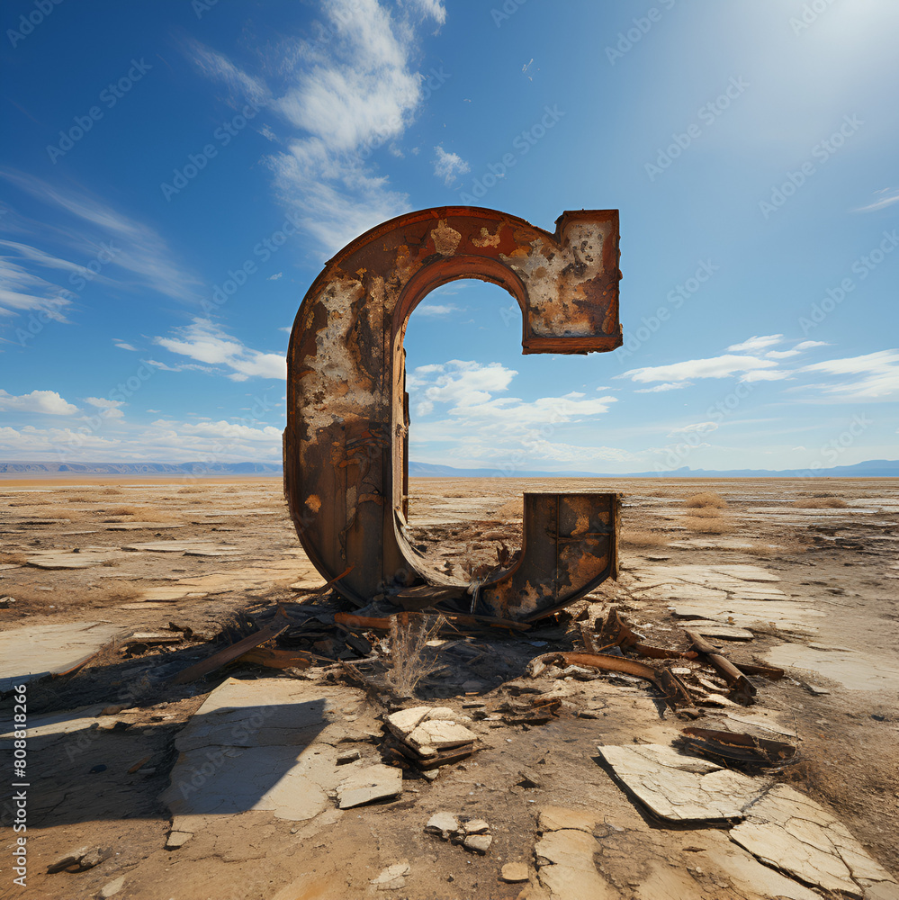 Fototapeta premium letter C