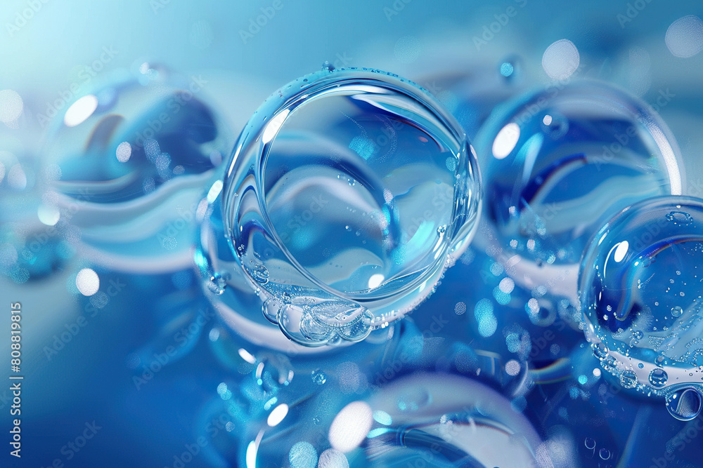 Generative ai on theme of beautiful texture clean water for design natural abstract background Generative ai on theme of beautiful texture clean water for design natural abstract background