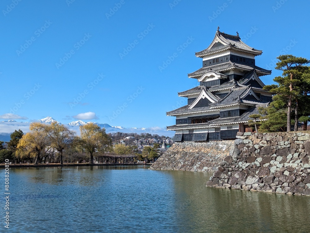 Breathtaking sight of Matsumoto Castle in Japan Breathtaking sight of Matsumoto Castle in Japan