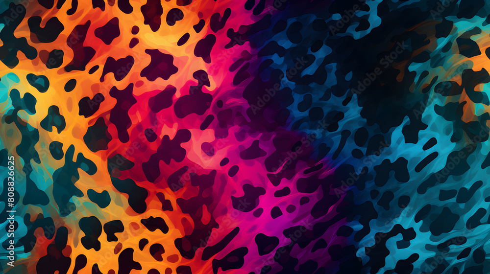 cheetah print spectral design pattern abstract graphic poster background cheetah print spectral design pattern abstract graphic poster background