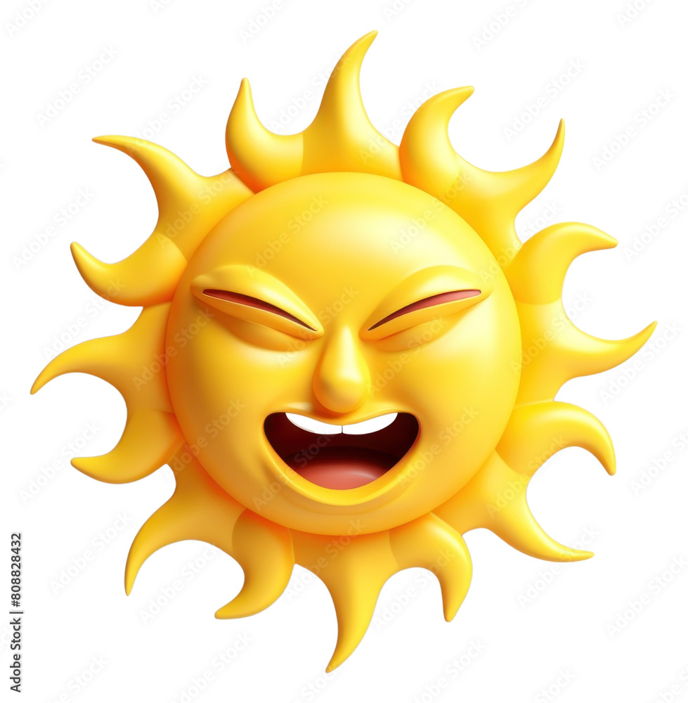 PNG Yellow sun face cartoon gold PNG Yellow sun face cartoon gold