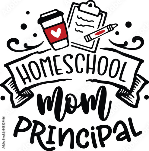 Homeschool mom principal