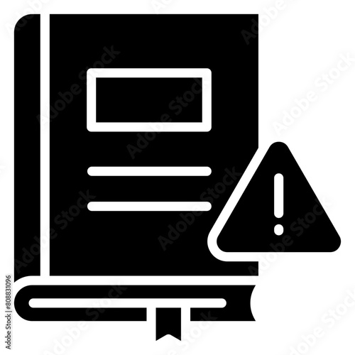 Incident Log  Icon Element For Design