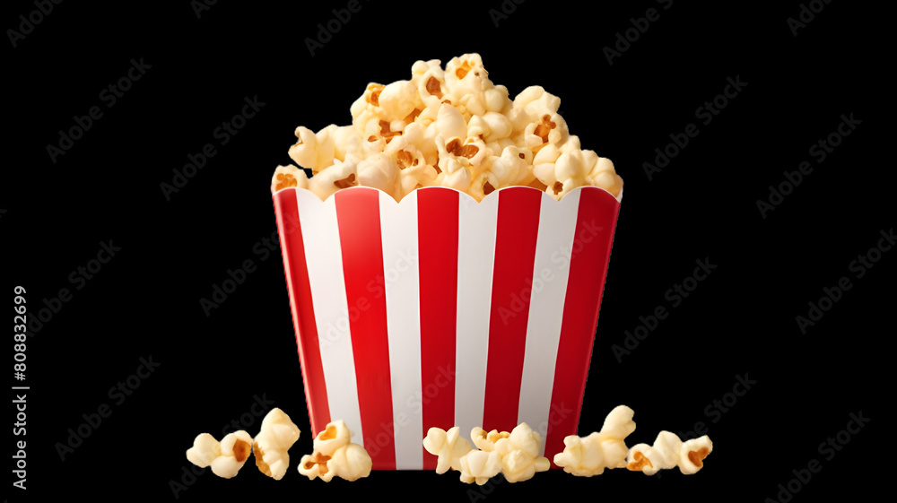 box of popcorn box of popcorn