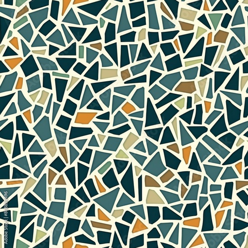 Abstract Colorful Mosaic Background Texture photo