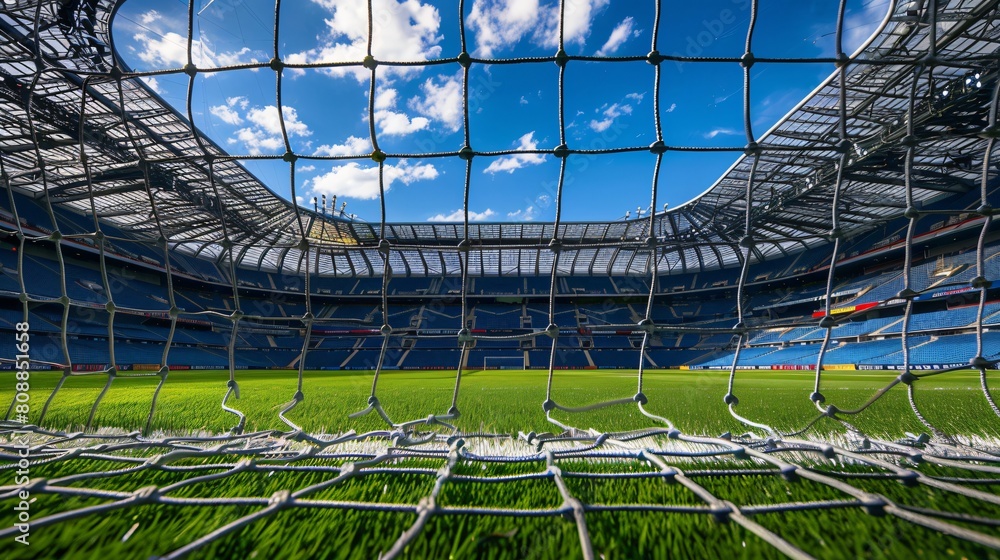 Fototapeta premium The Sky Shines Over the Field Today