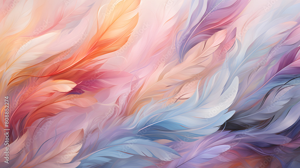 pastel colors feathers pattern abstract graphic poster background pastel colors feathers pattern abstract graphic poster background