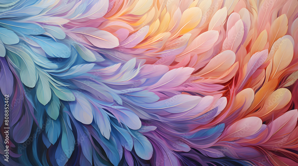 pastel colors feathers pattern abstract graphic poster background pastel colors feathers pattern abstract graphic poster background