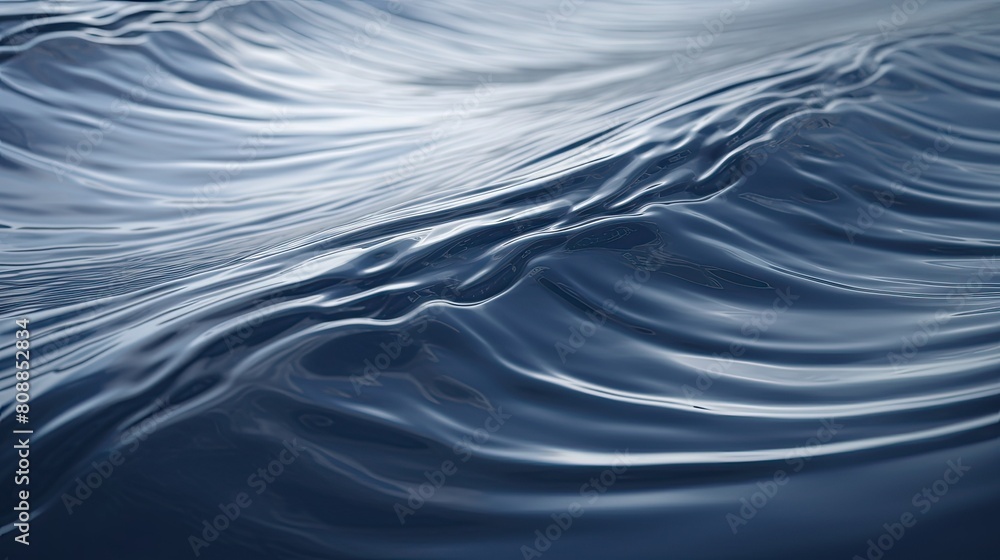 Close-up of smooth water ripples forming abstract wave patterns Close-up of smooth water ripples forming abstract wave patterns