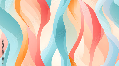 brightly colored patterned design poster background