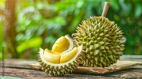 Fresh Tropical Fruits from Thailand: Durian 
