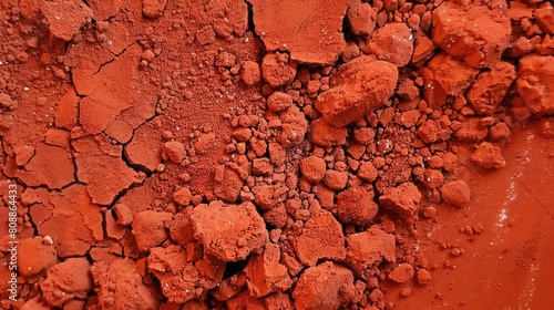A close up of laterite soil AIG51A.