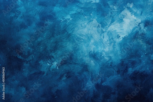 A blue background with a splash of white paint. The blue background is the main focus of the image photo