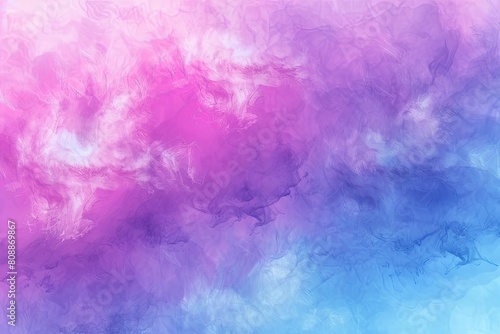 A colorful background with purple and blue swirls