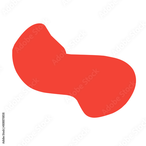 thick red liquid