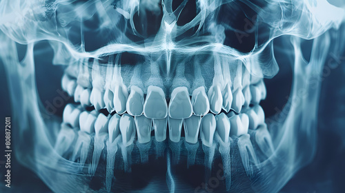 full mouth teeth x-ray dental advertisement