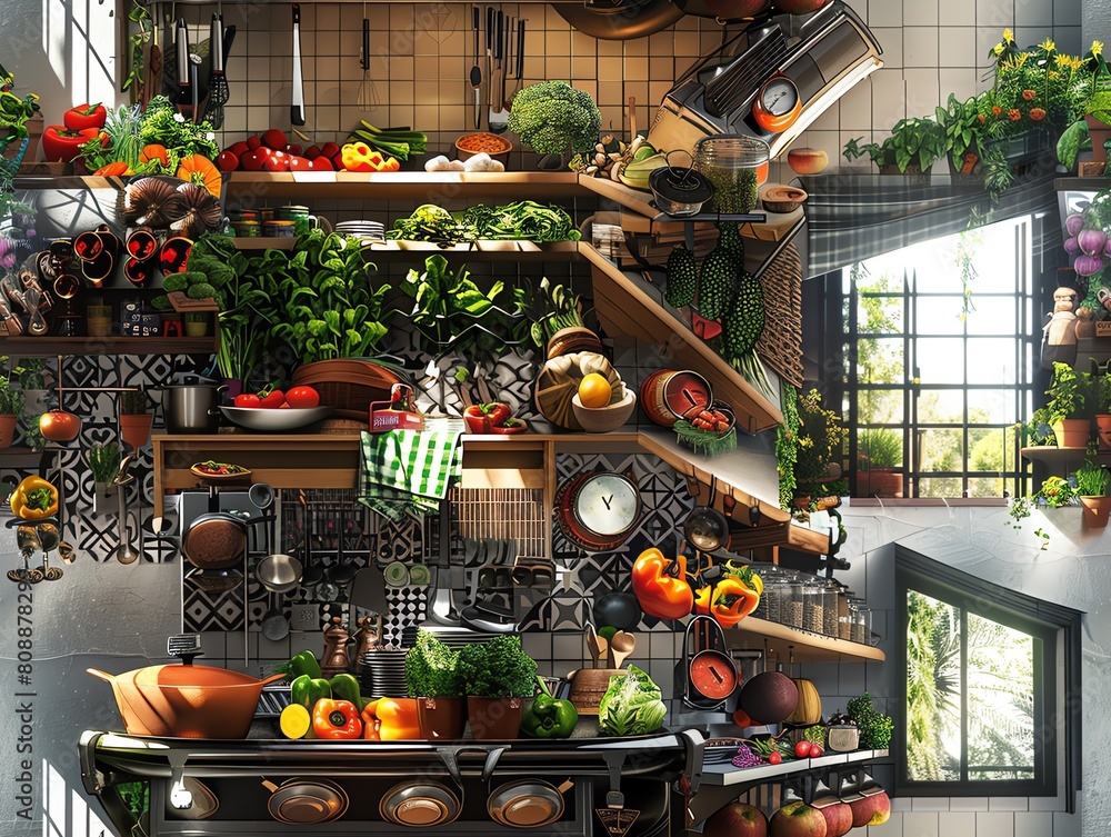 Embark on a sensory journey through a virtual kitchen like never before Explore unexpected camera angles immersing viewers in the culinary VR realm Embark on a sensory journey through a virtual kitchen like never before Explore unexpected camera angles immersing viewers in the culinary VR realm