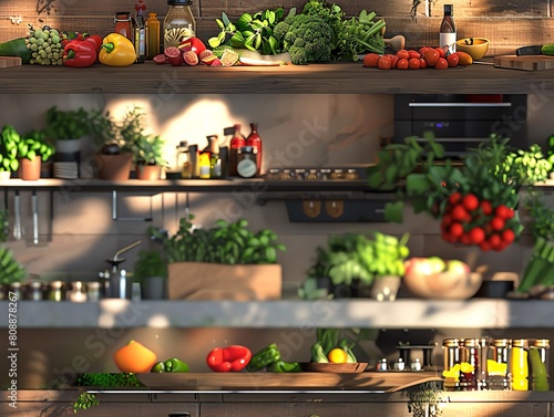Embark on a sensory journey through a virtual kitchen like never before Explore unexpected camera angles immersing viewers in the culinary VR realm