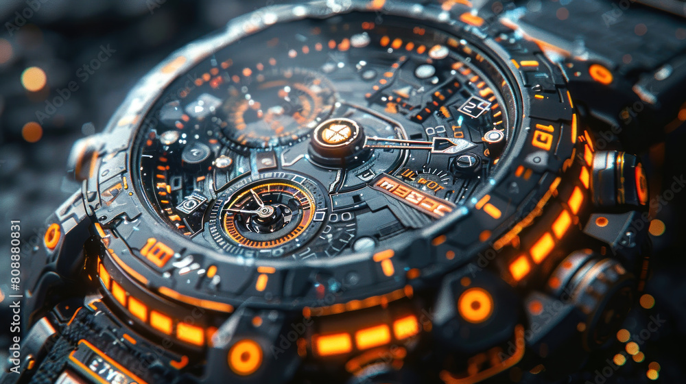 TimeSync: Hi-Tech AR Wristwear Revolution