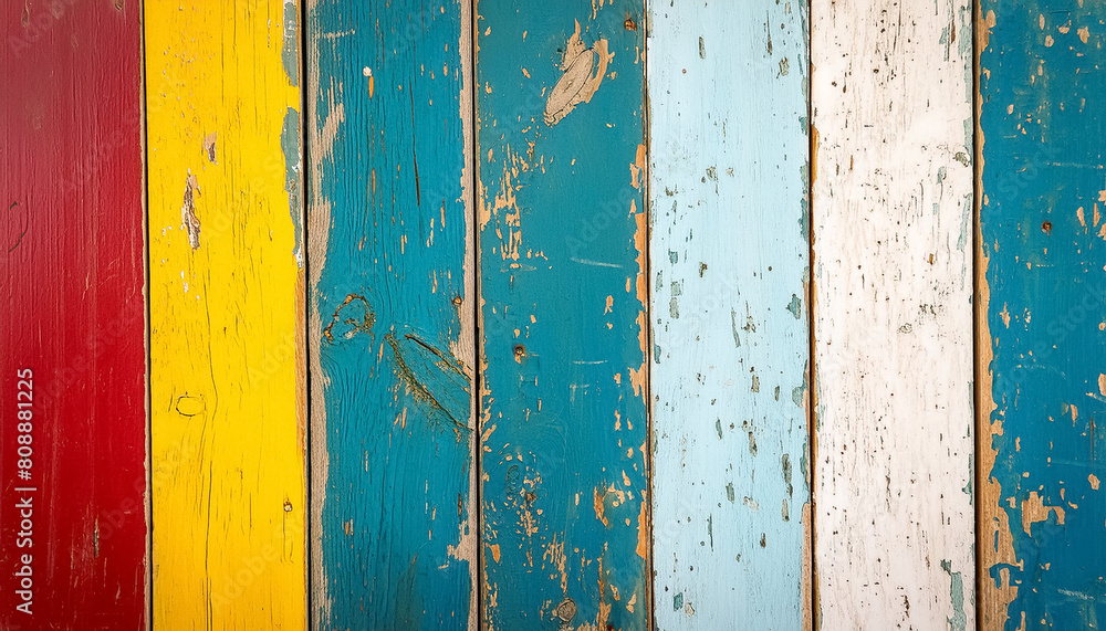 Obraz premium パネル 木 アンティーク シャビー プロバンス 壁 扉 背景 素材