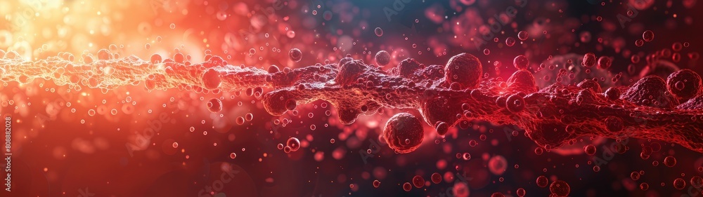 Hyper-detailed visualization of blood cells with realistic 3D rendering Hyper-detailed visualization of blood cells with realistic 3D rendering
