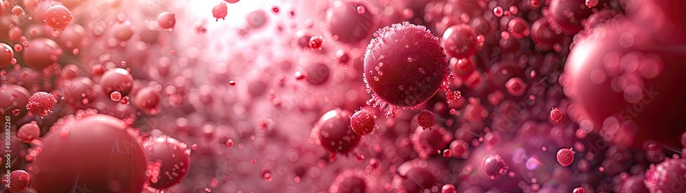 Hyper-detailed visualization of blood cells with realistic 3D rendering Hyper-detailed visualization of blood cells with realistic 3D rendering