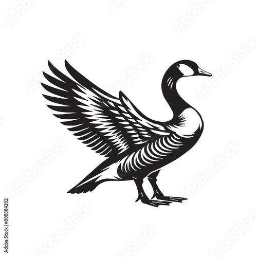 goose silhouette tattoo,goose silhouette stakes ,goose silhouette spread ,goose silhouette png