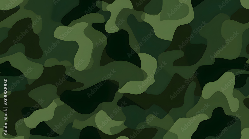 Fototapeta premium green camouflage pattern design poster background
