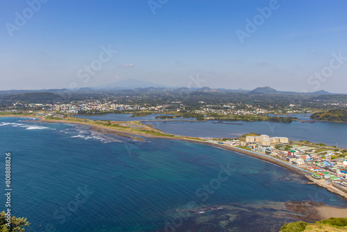 Canvastavla 제주도 성산일출봉 앞 육계사주 ( 광치기 해안 )