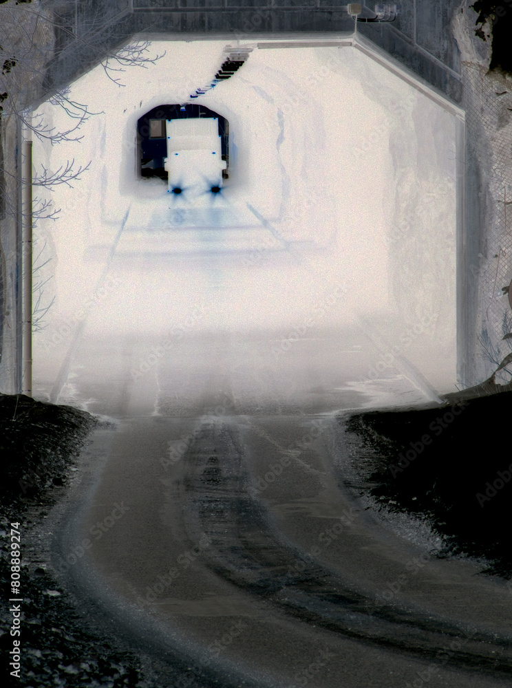 Φωτογραφία car in the tunnel, nacka, sverige,sweden,Mats, stockholm