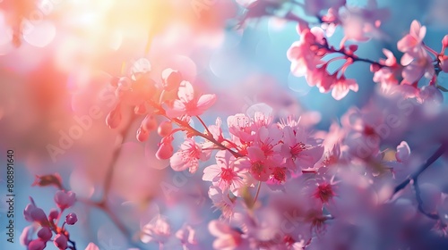 Springtime Vibes: Fresh and Vibrant Background Perfect for the Season. © Abbassi