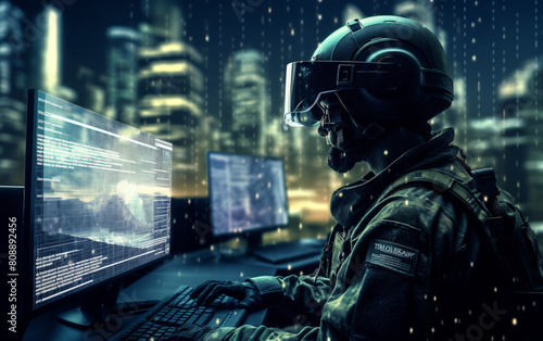 Using digital information in future warfare.