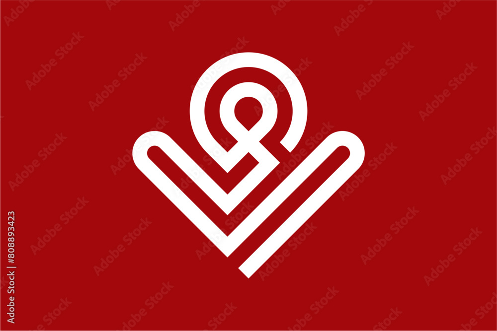 Fototapeta premium Love Signal Logo