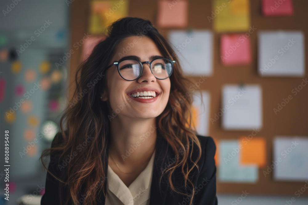 Portrait of a Woman in corporate office Portrait of a Woman in corporate office