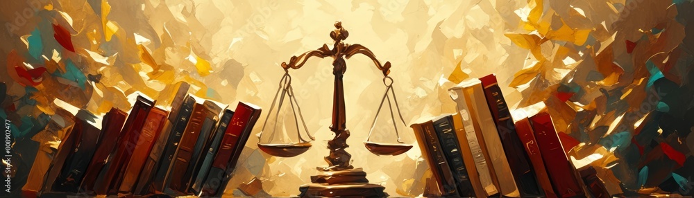 The scales of justice are a symbol of the impartiality and fairness of the legal system