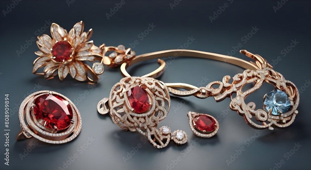 3d rendering of jewelry elements
3d rendering of jewelry elements