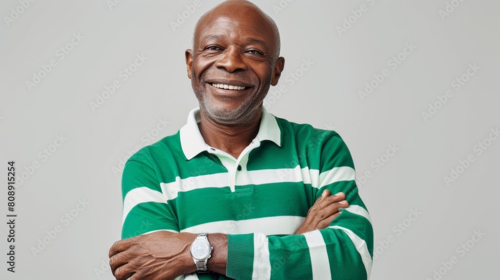Smiling Senior Man with Confidence Smiling Senior Man with Confidence