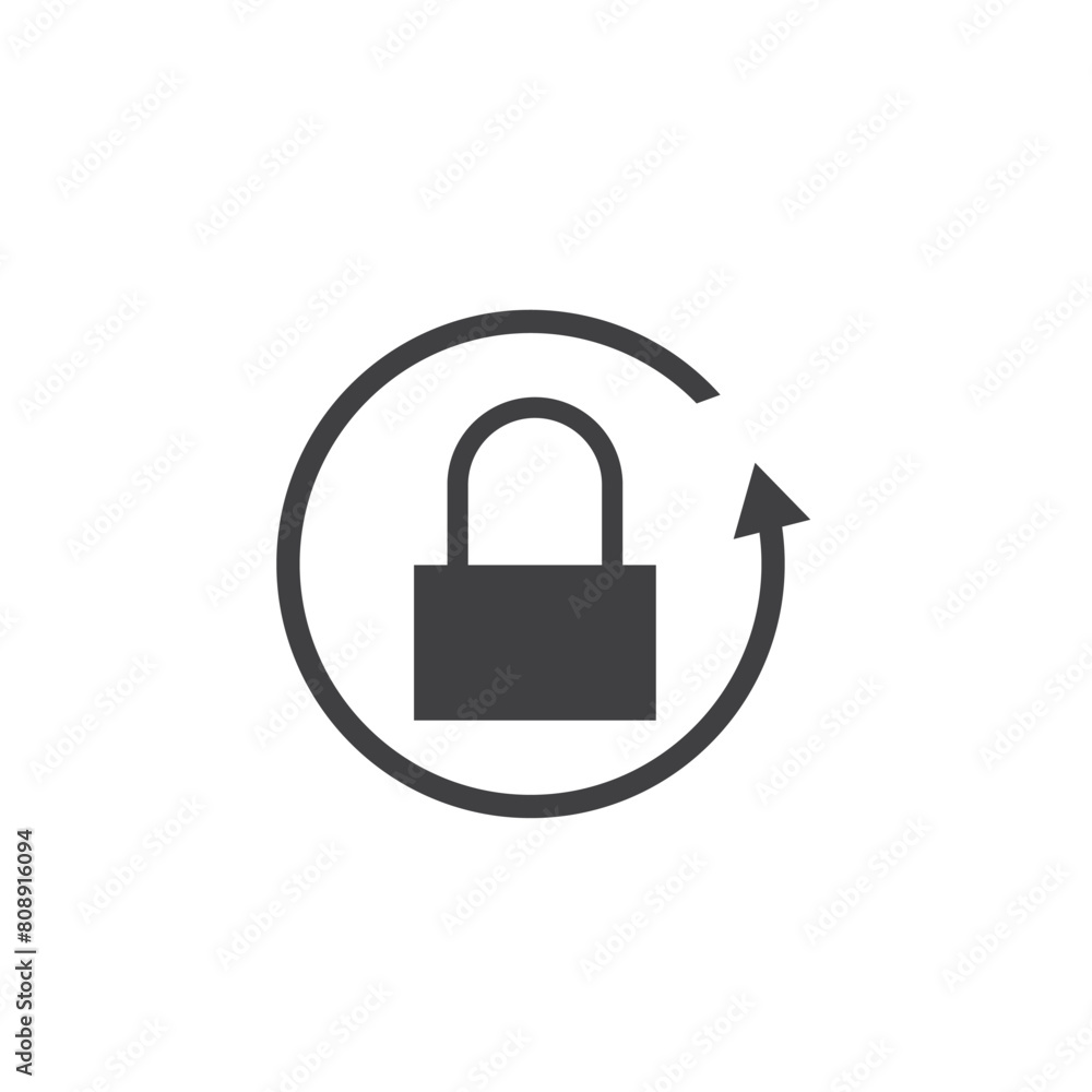 Padlock icon design Padlock icon design