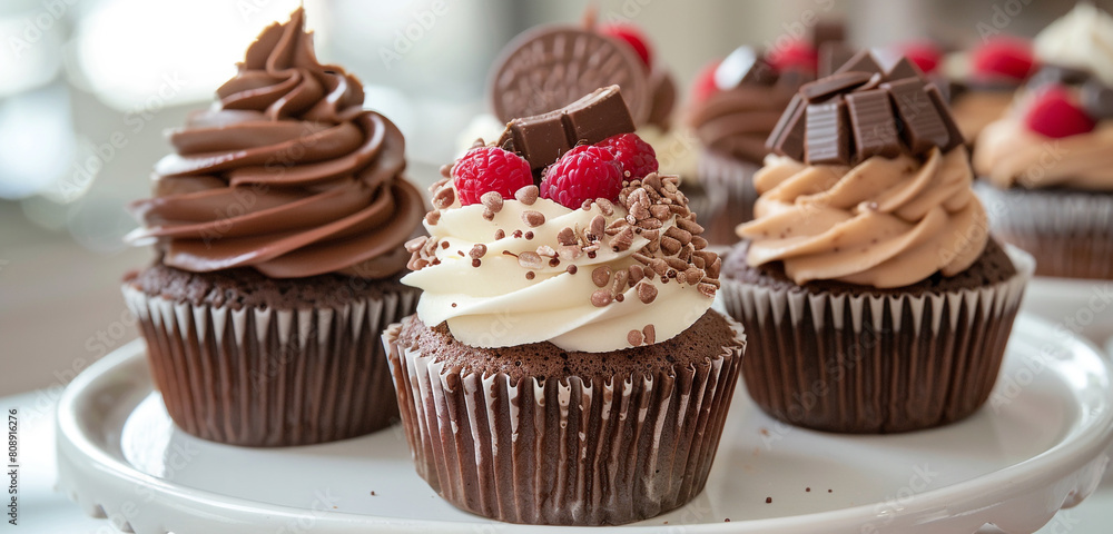 chocolate cupcakes with frosting for mother day chocolate cupcakes with frosting for mother day