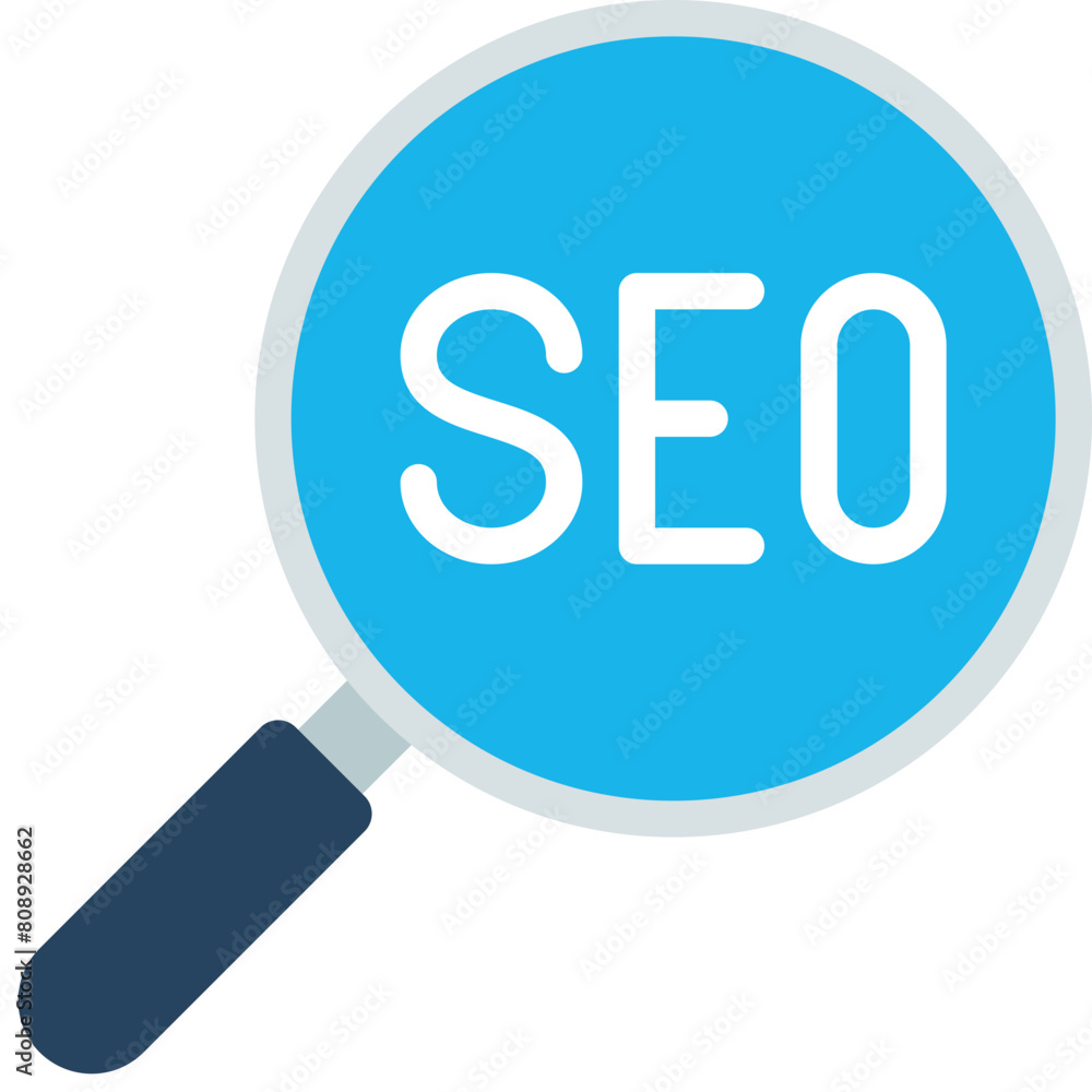 SEO Magnifying Glass Icon SEO Magnifying Glass Icon