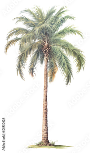 PNG  Palm tree drawing plant white background.