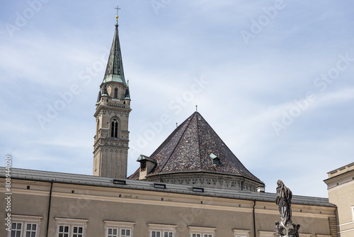 Franziskanerkirche in der Altstadt von Salzburg