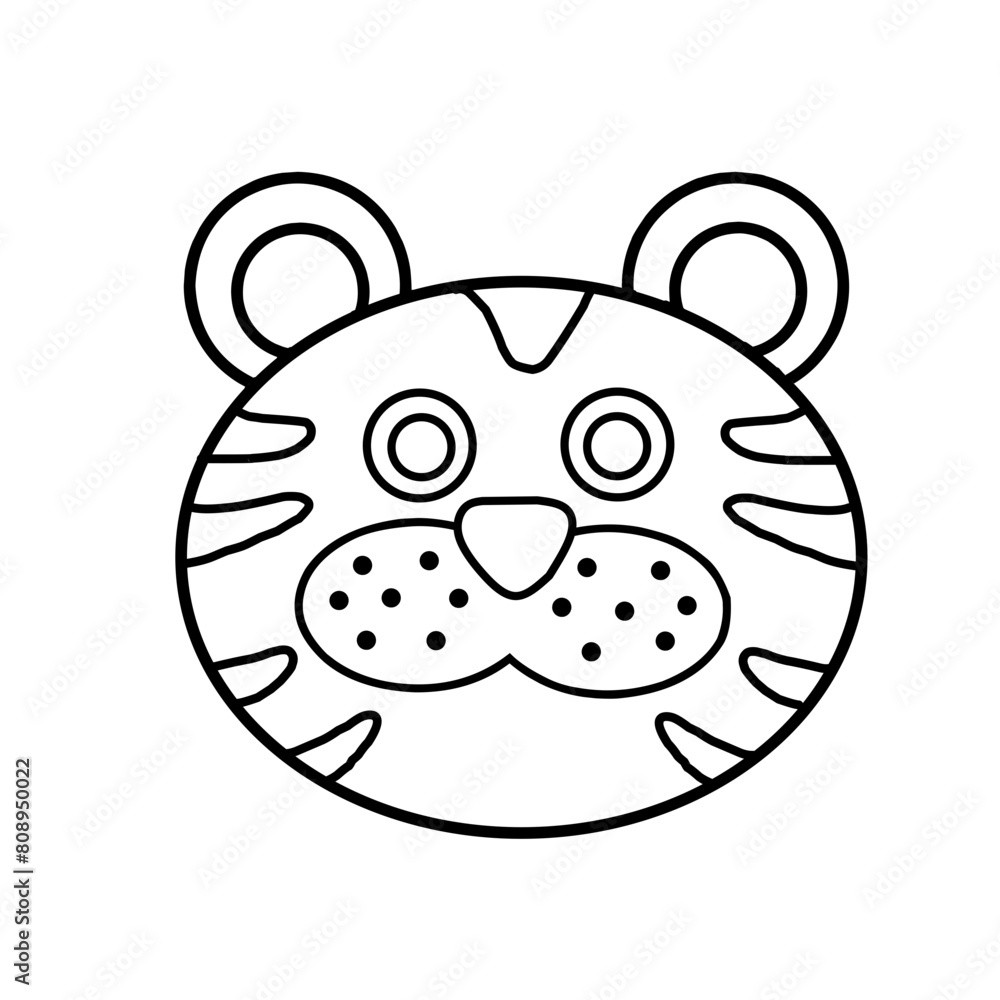 sketch of a cute cat character. This picture is very suitable for learning to color for children sketch of a cute cat character. This picture is very suitable for learning to color for children