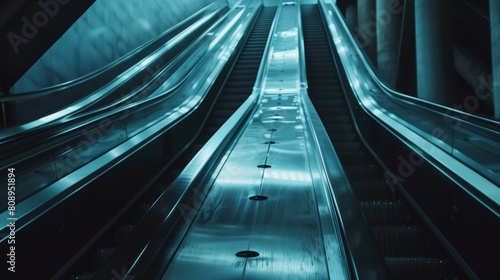 Underground escalator