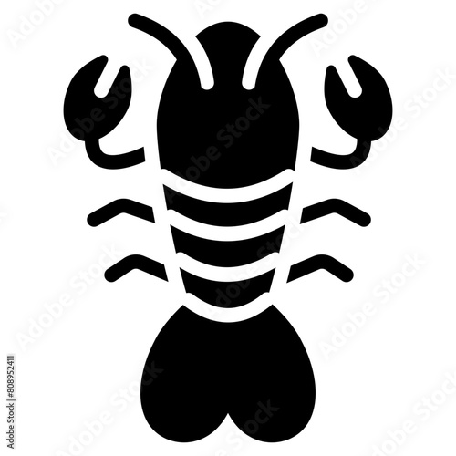 lobster solid icon