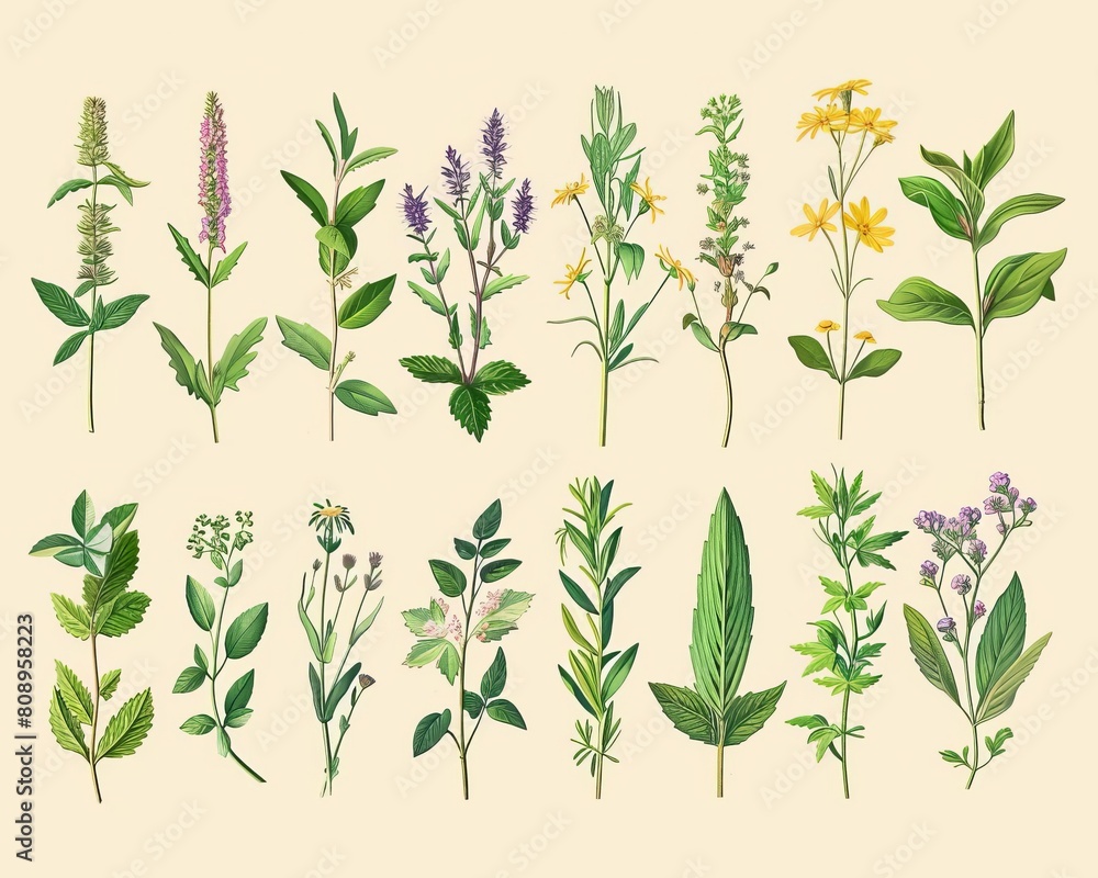 Interactive Medicinal Plant Guide Leaflet A detailed foldout leaflet that includes QR codes linking to extensive profiles for each featured plant These profiles cover cultivation tips, active compoun Interactive Medicinal Plant Guide Leaflet A detailed foldout leaflet that includes QR codes linking to extensive profiles for each featured plant These profiles cover cultivation tips, active compoun
